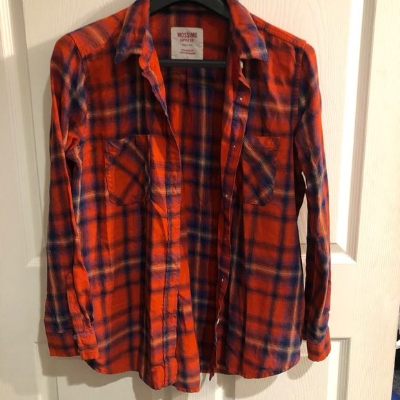 Mossimo Supply Co. Tops - Boyfriend plaid shirt